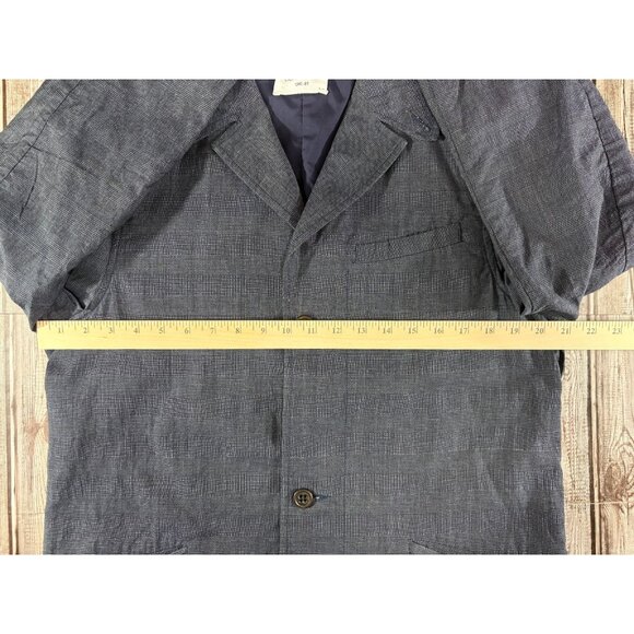 OUR LEGACY 1980-81 100% Linen Car coat size 48 US M color blue - Picture 7 of 9